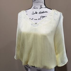 NY&CO yellow blouse